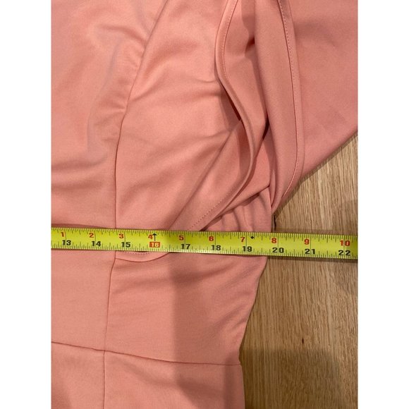 Grace Karin Pink Cape Sleeve Dress - Picture 7 of 8